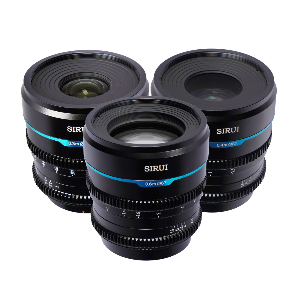 Объектив Sirui Nightwalker 55mm T1.2 S35 E-mount Grey MS55E-G (29904)