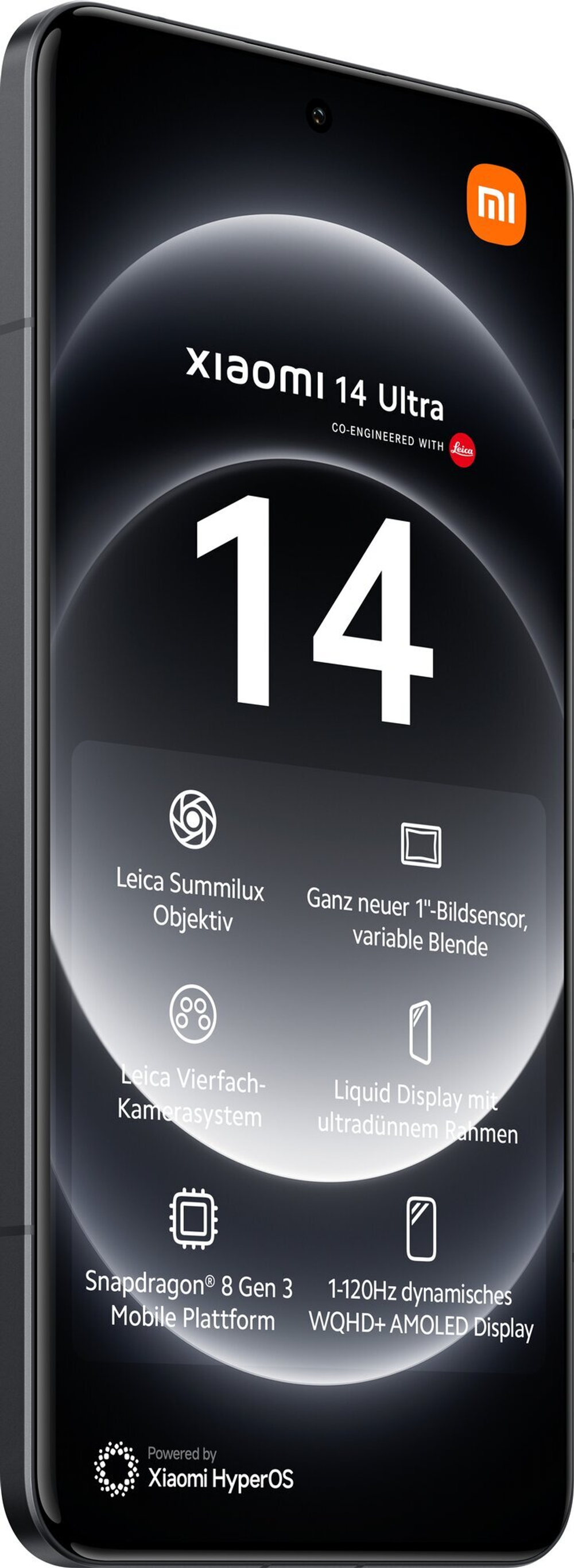 Смартфон Xiaomi 14 16/512GB черный (глобальная версия)