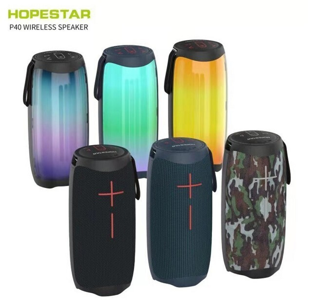 Портативная колонка Hopestar P40 5W*2 3000mA черный