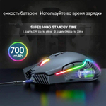 Беспроводная игровая мышь Onikuma CW905 Wireless черный