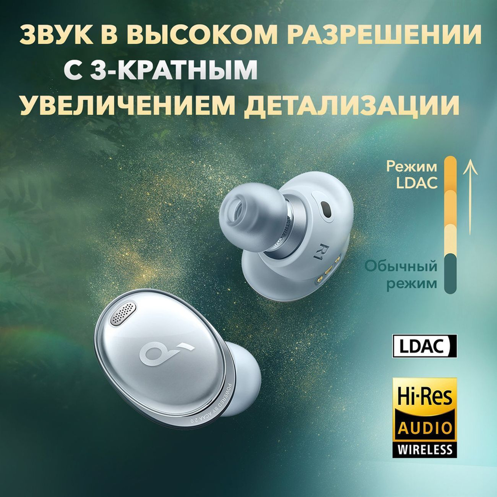 Наушники Anker Soundcore Liberty 3 Pro Silver
