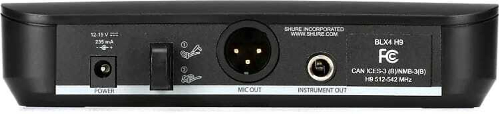 Беспроводная система Shure BLX24 / PG58-H9