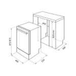 Встраиваемая посудомоечная машина HOMSair DW47M