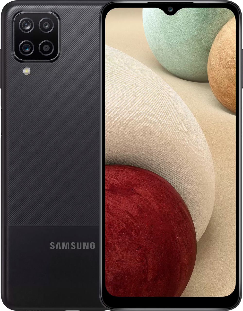 Смартфон Samsung Galaxy A12 3/32GB Black (SM-A127FZKUSER)