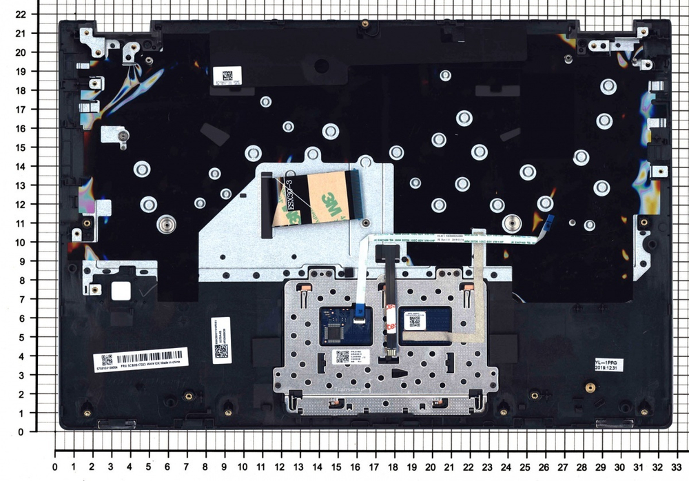 Клавиатура OEM для ноутбука Lenovo IdeaPad C340-14API, C340-14IML