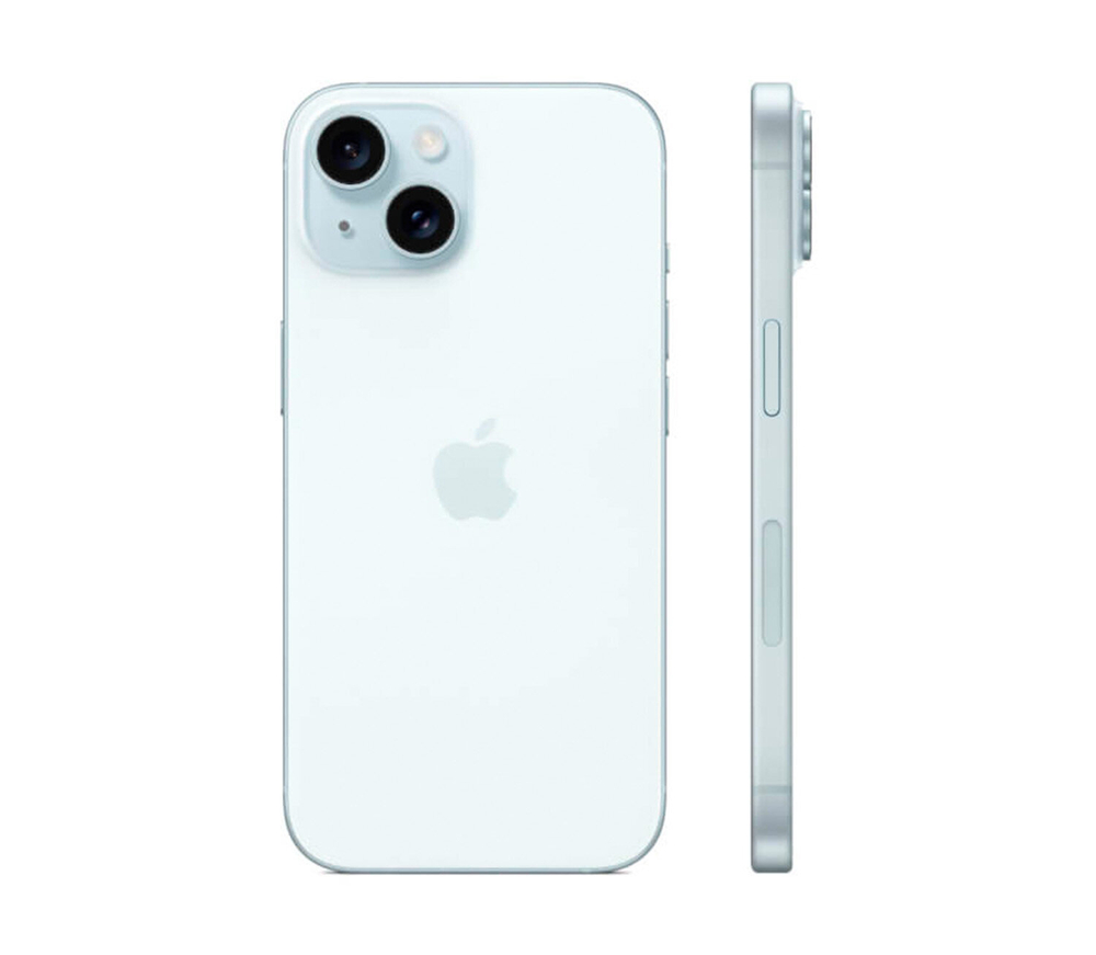 Смартфон Apple iPhone 15 128GB синий Dual SIM