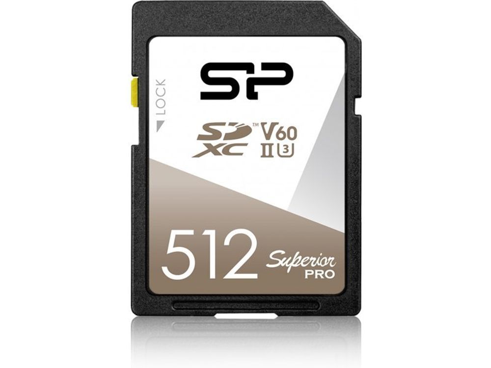 Карта памяти Silicon Power SDXC, 512GB, Class 10, UHS-II U3