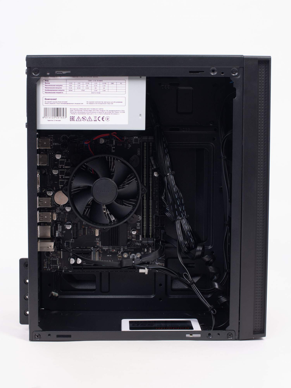Системный блок Platinum PC Intel core i5 3470, RAM 16 ГБ DDR3, SSD 480 ГБ