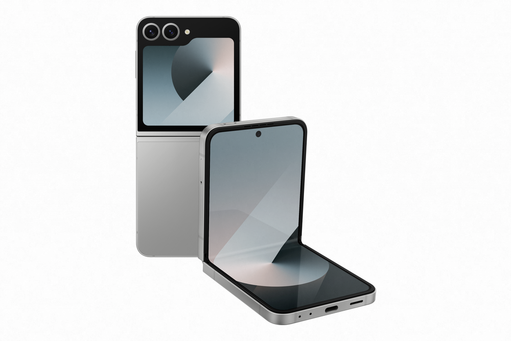 Смартфон Galaxy Z Flip6 12/512GB Silver + наушники Galaxy Buds3 Pro Silver в комплекте