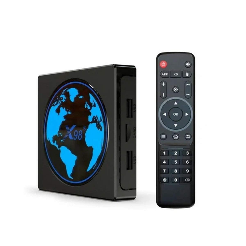 Смарт ТВ приставка DGMedia X98 mini, Андроид медиаплеер 2/16 Gb, Amlogic S905W2