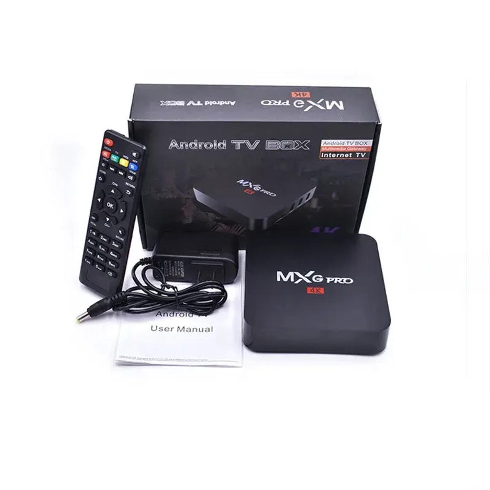 Смарт ТВ приставка DGMedia MXQ Pro, Андроид медиаплеер 2/16 Gb, Allwinner H313