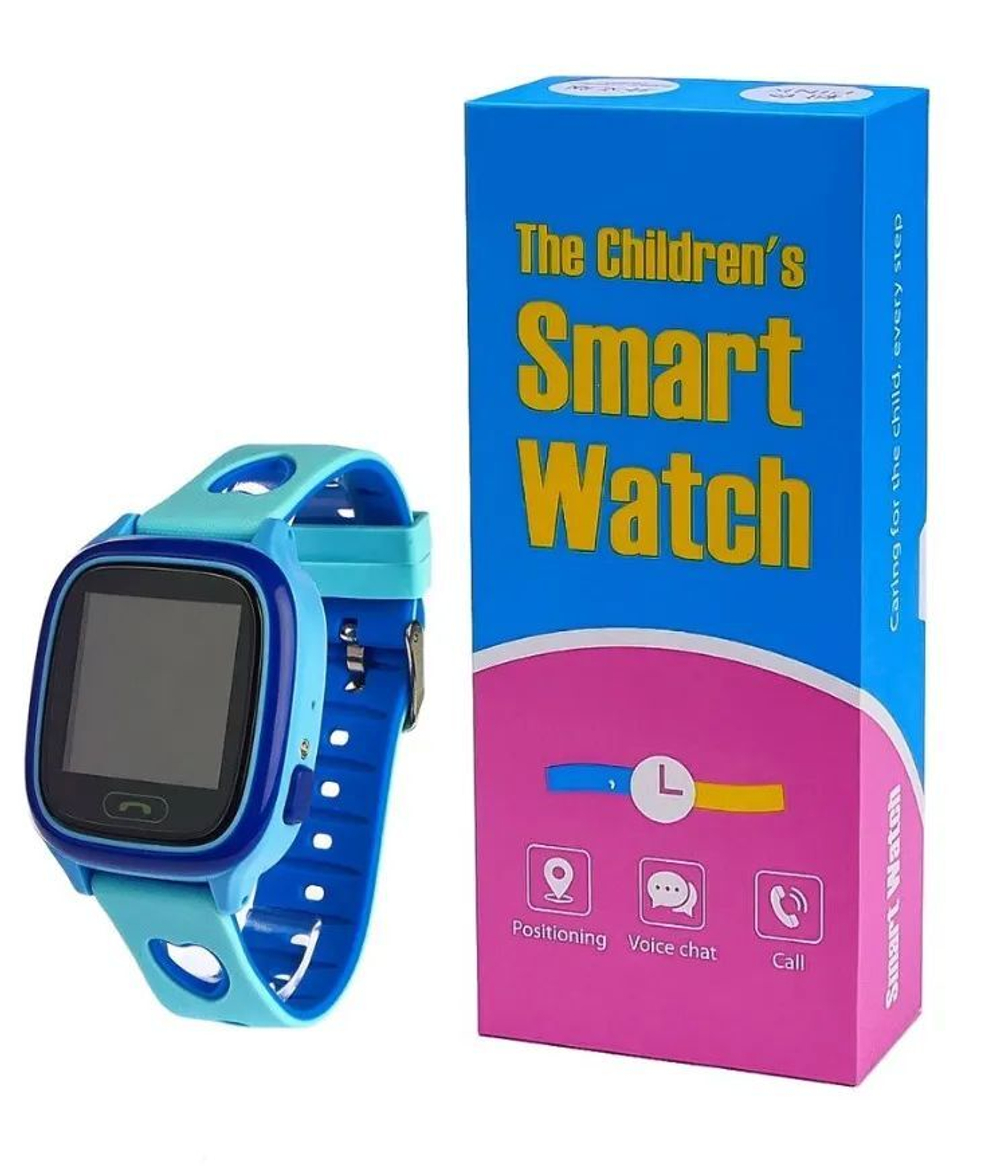 Смарт часы Smart baby watch Y85 с GPS, голубой