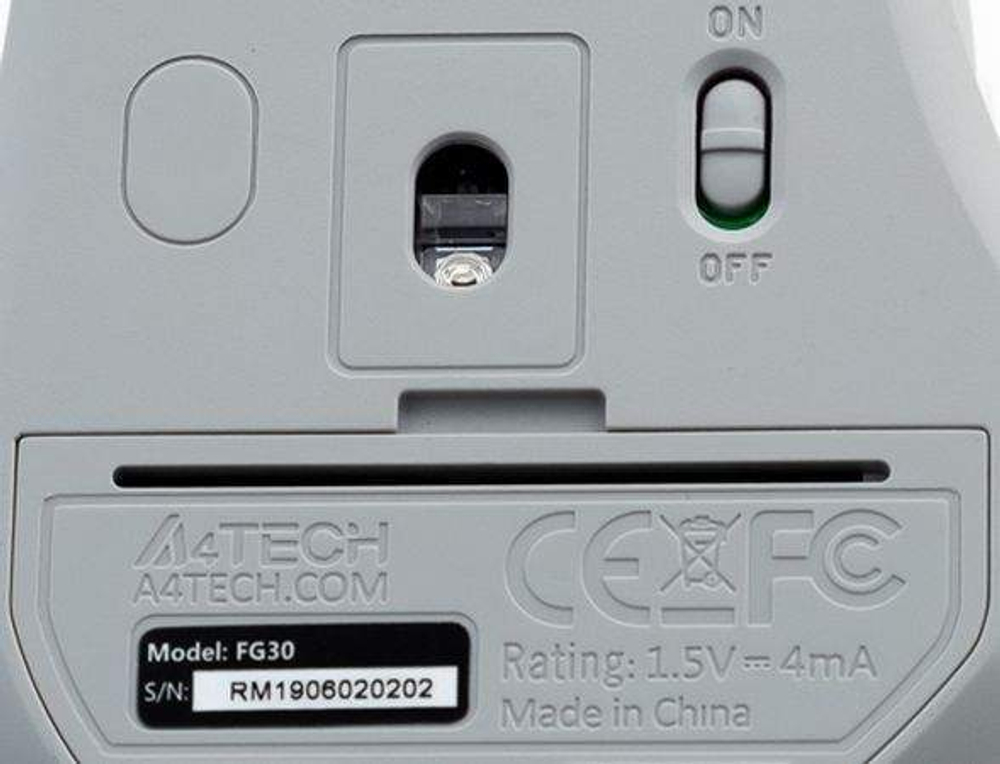 Беспроводная мышь A4Tech Fstyler FG30S Gray