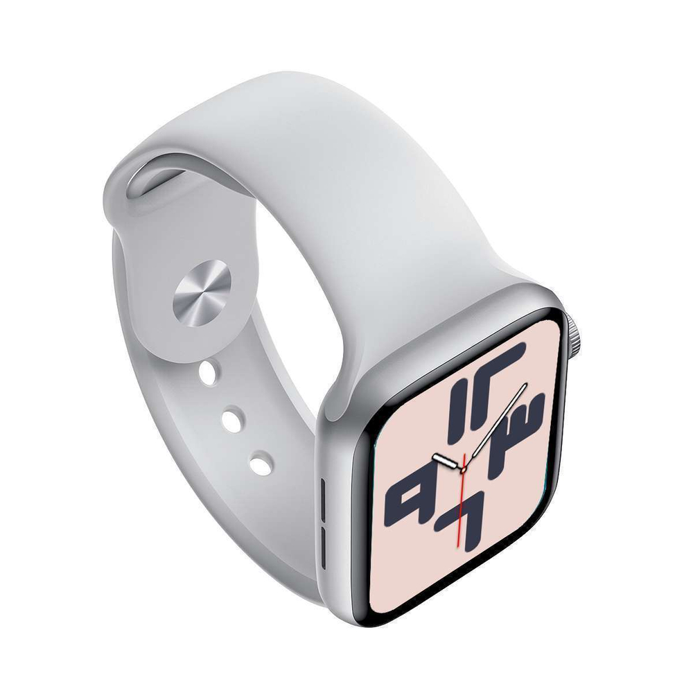 Умные часы Smart Watch MW27 Plus Беспроводная зарядка 44mm (Серый)