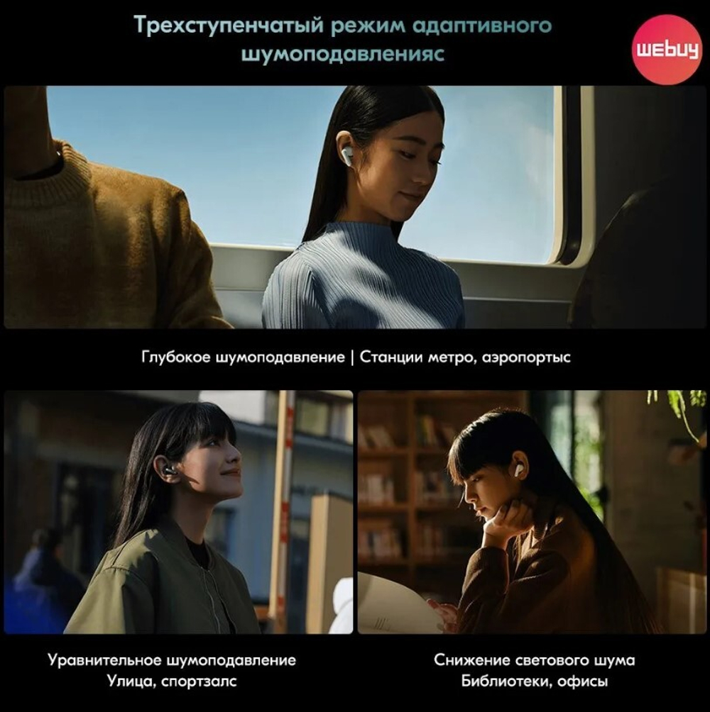 Беспроводные наушники Redmi Buds 5 Pro Black