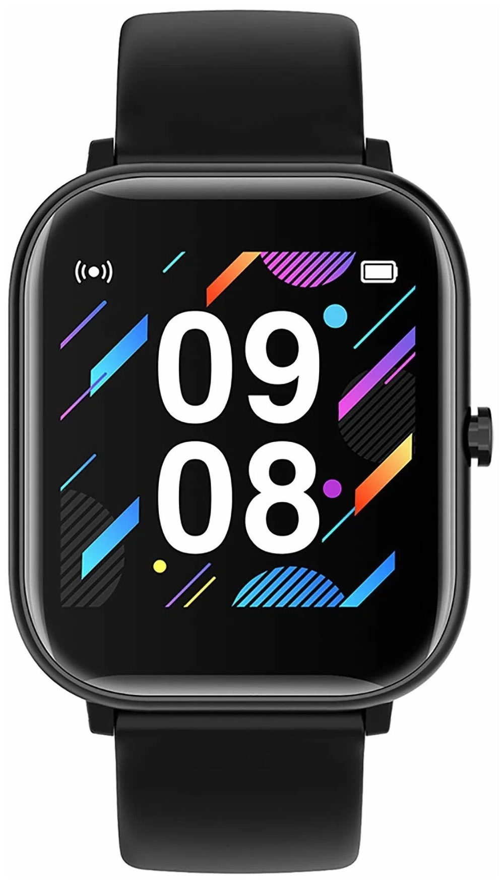 Смарт-часы Digma Smartline E3, 1.4", черный / черный [e3b]