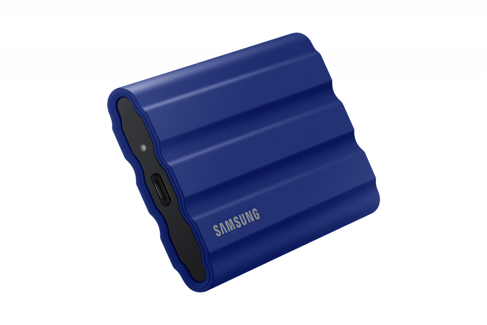 Внешний SSD диск Samsung T7 Shield 1 ТБ синий MU-PE1T0R/AM