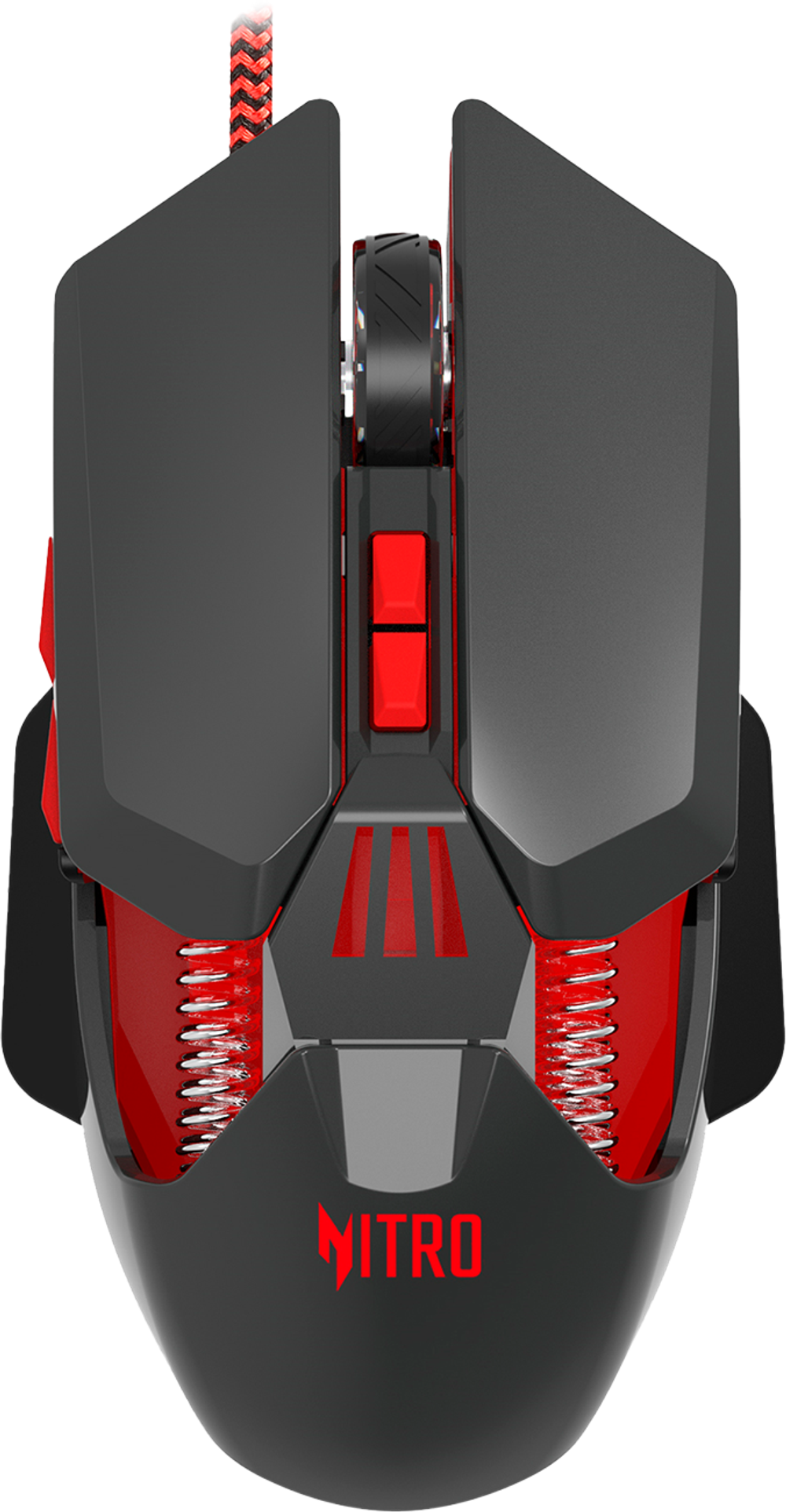 Проводная игровая мышь Acer Nitro OMW302 черный (ZL.MCECC.025)