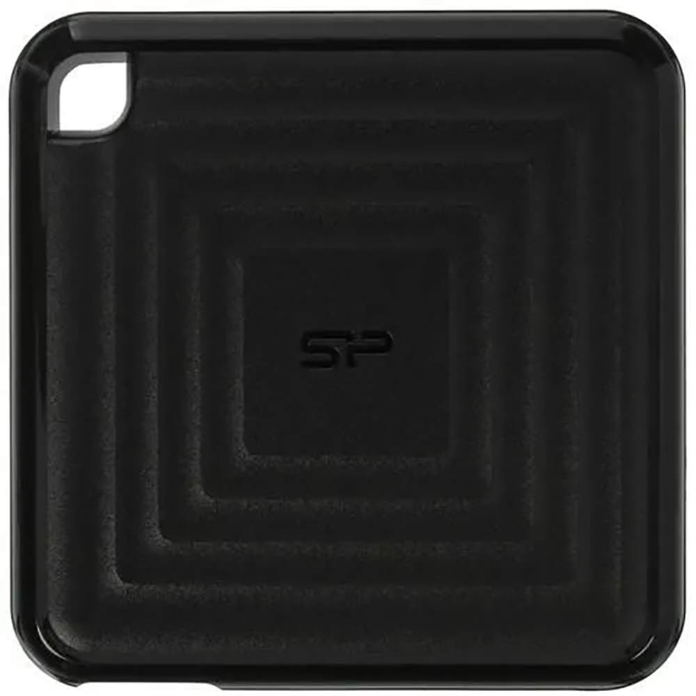 Диск SSD внешний Silicon Power PC60 2TB, External, USB 3.2, чёрный