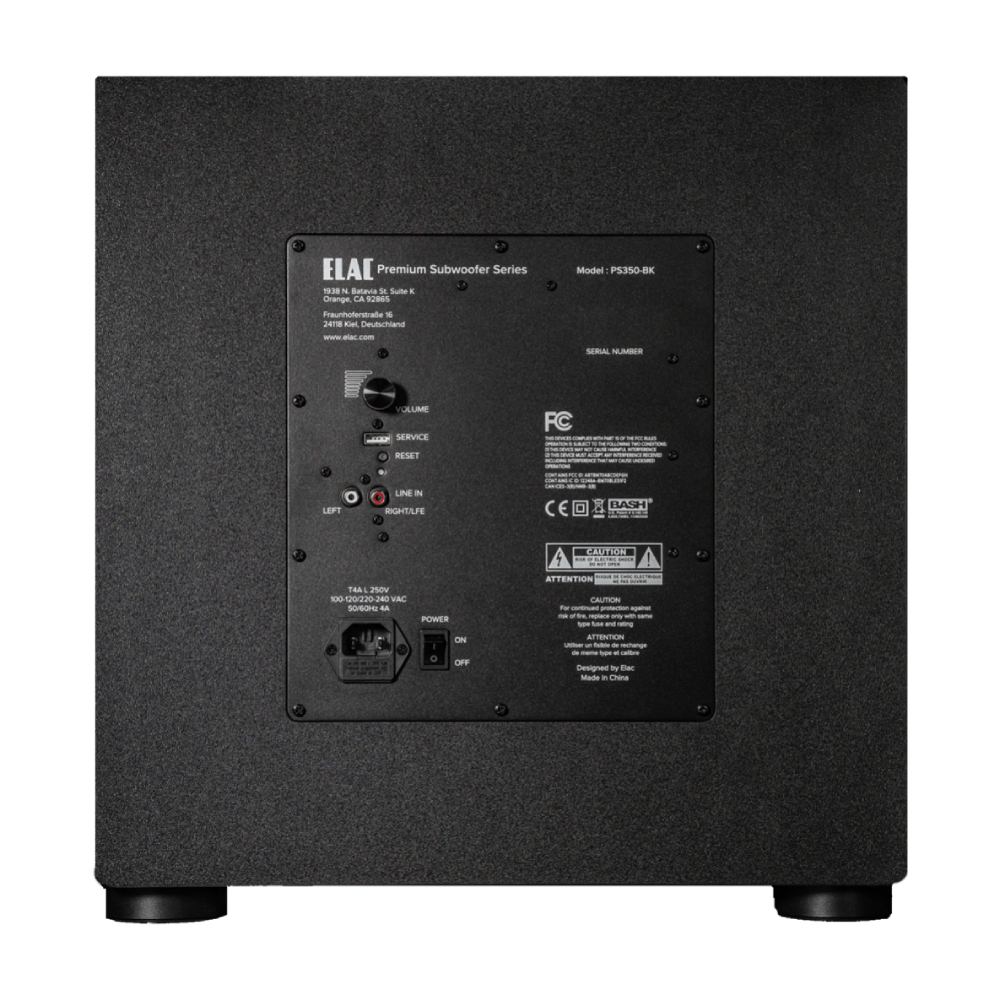 Сабвуфер ELAC Varro Premium PS350, 1 x 12&quot;, 700 Вт, черный
