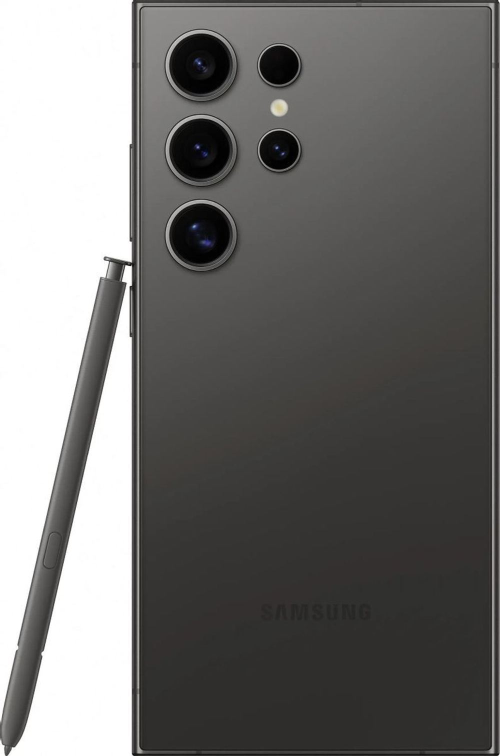 Смартфон Samsung Galaxy S24 Ultra, 12 ГБ/256 ГБ, (1 nano-SIM + eSim), черный титан