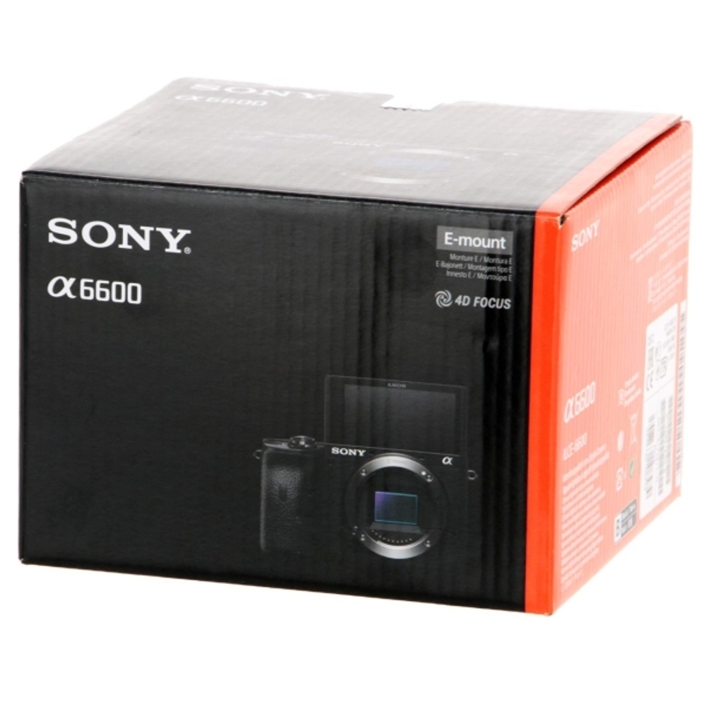 Фотоаппарат системный Sony Alpha A6600 Body Black