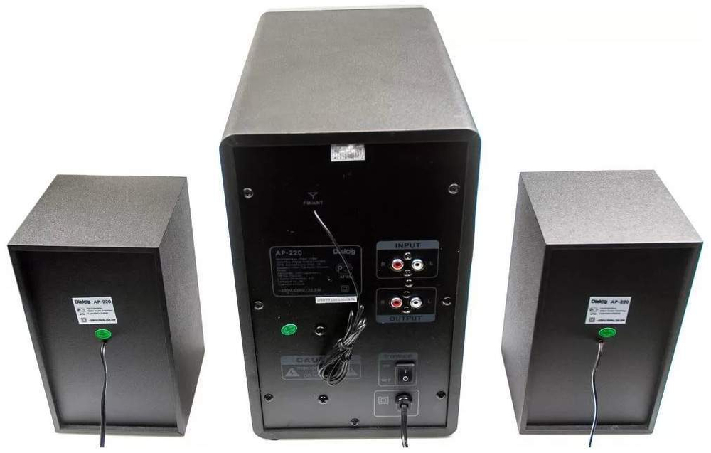 Колонки компьютерные Dialog Progressive AP-220 Black