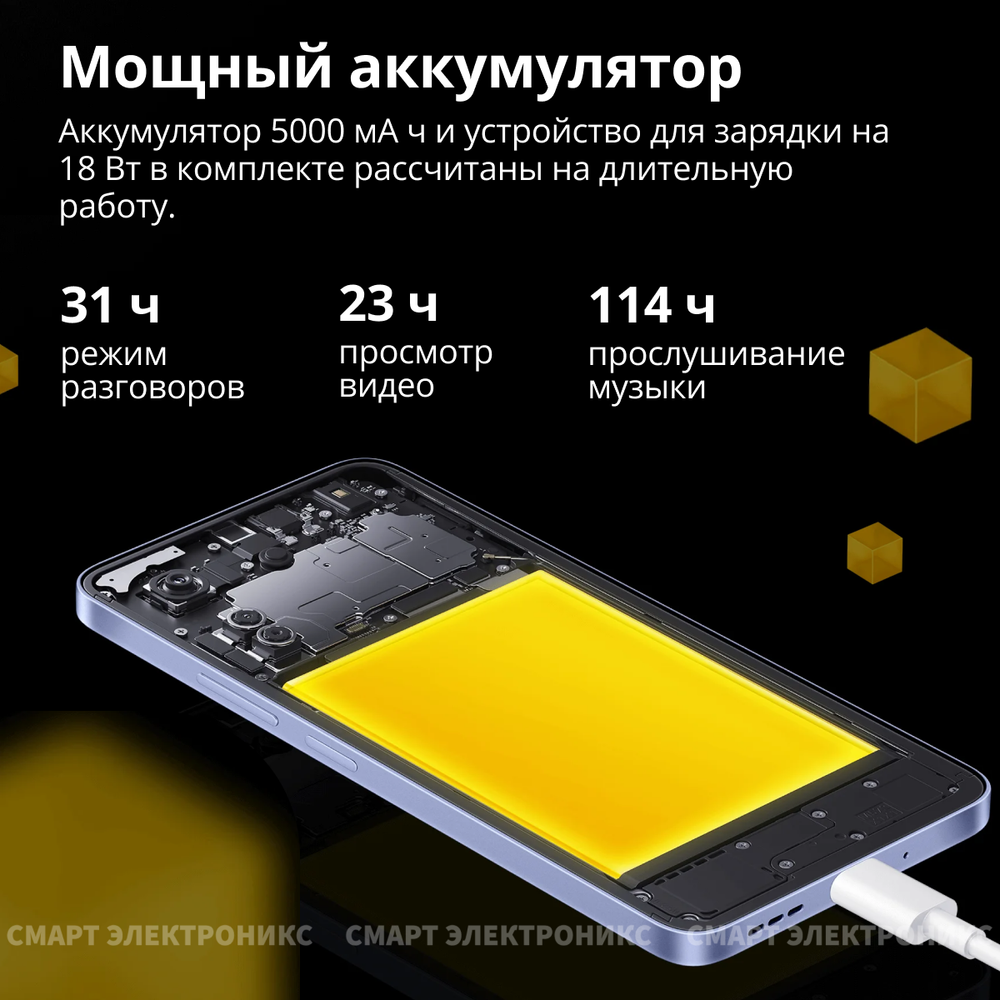 Смартфон POCO C65 8/256Gb Blue