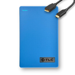 Внешний жесткий диск TLC Slim Portable, Портативный HDD 2,5" 500 Gb USB type-C, Синий