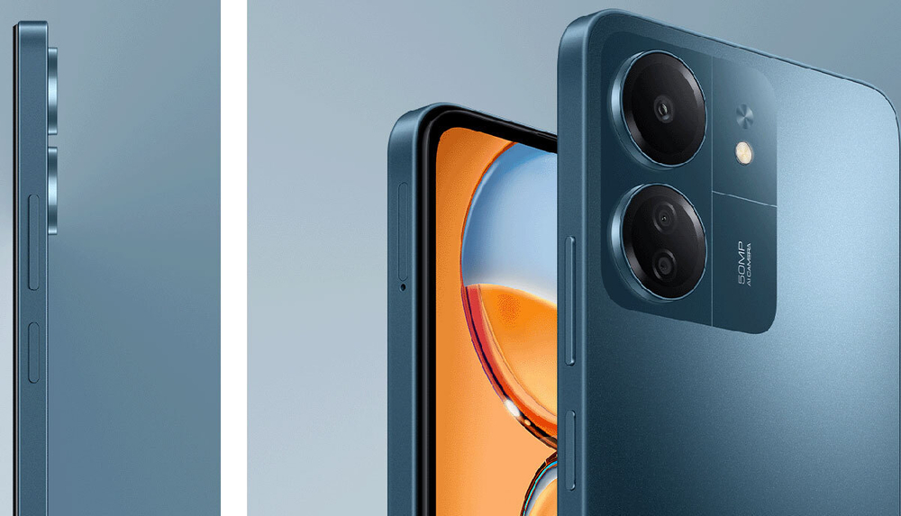 Смартфон Redmi 13C RU 4/128 Navy Blue