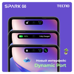 Смартфон TECNO SPARK Go 2024 4/128 ГБ, зеленый