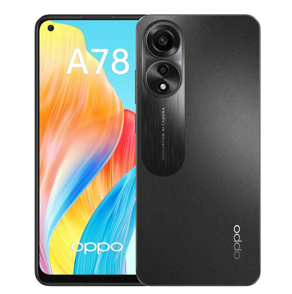 Смартфон OPPO A78 4G 8/128 ГБ, черный