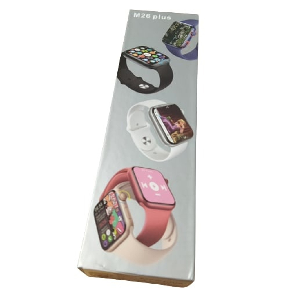 Смарт часы M26 Plus Smart Watch 44mm, Pink