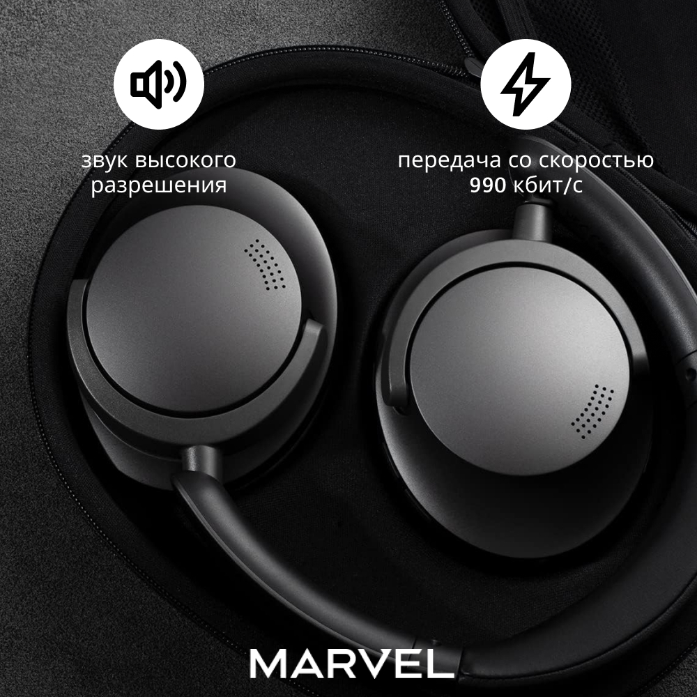 Беспроводные наушники 1More SonoFlow HC905, чёрный Black (141971)