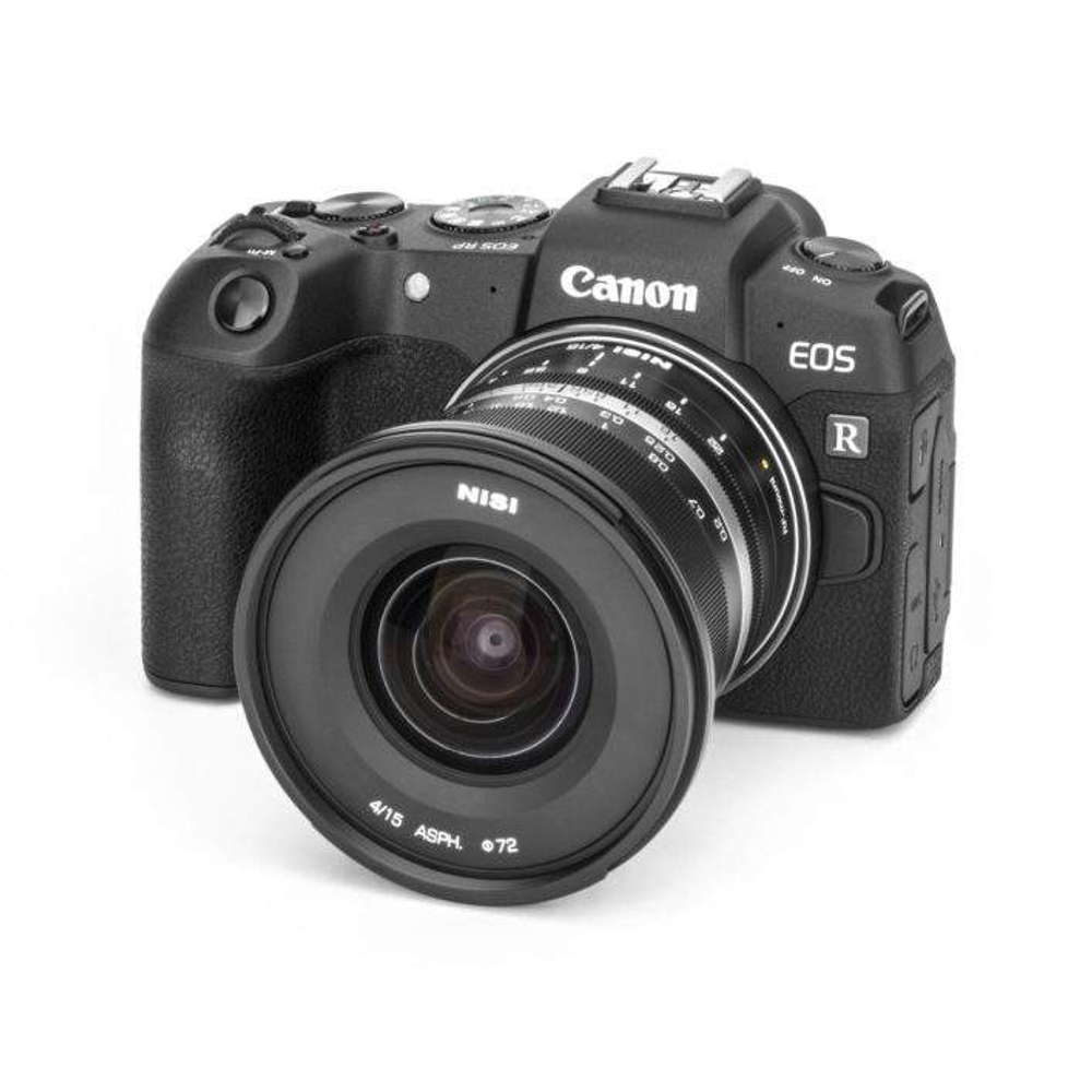 Объектив NiSi 15мм f4 FF Aspherical для камер с байонетом Sony Canon RF-Mount
