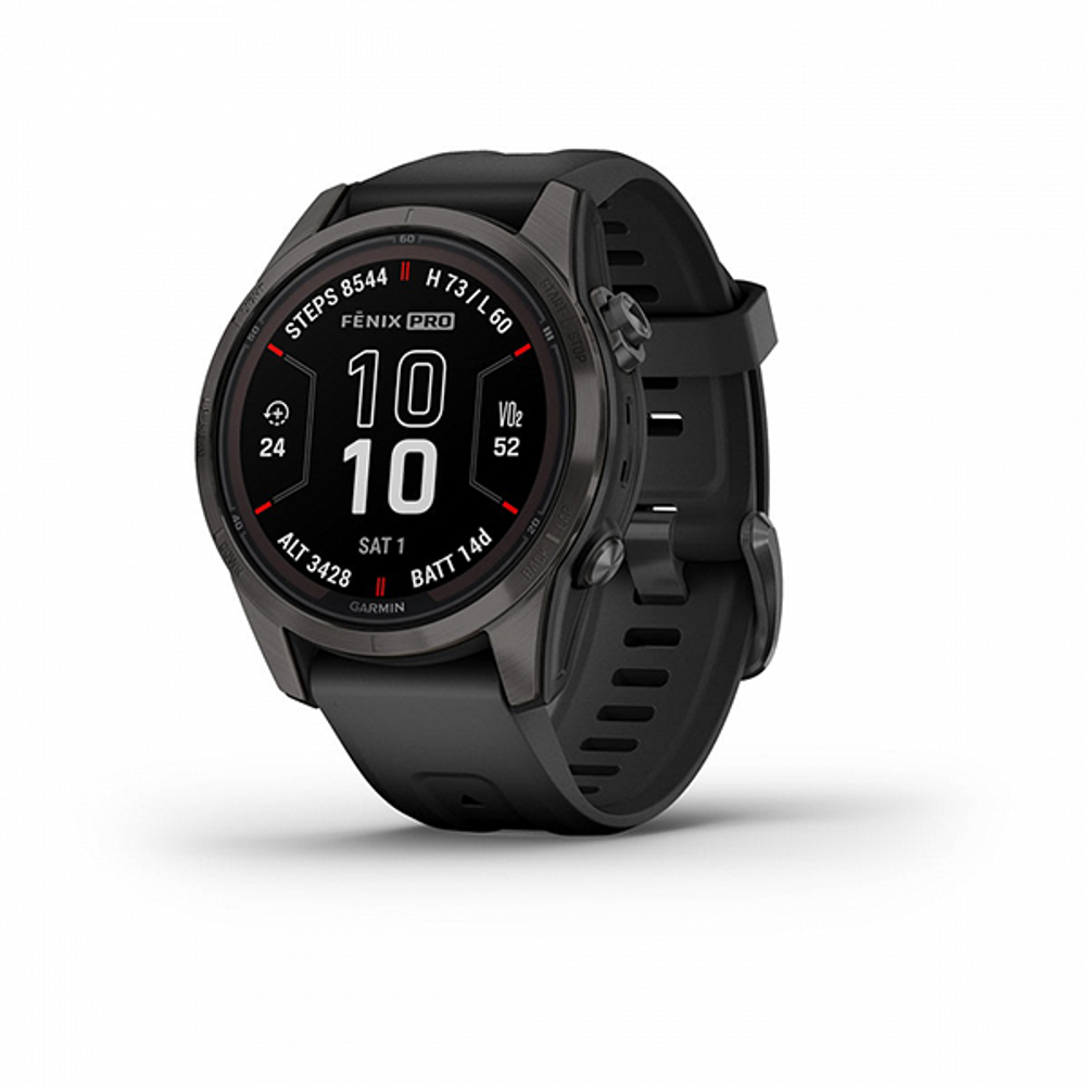 Garmin Fenix 7X Pro Sapphire Solar Edition + Holoswim 2S умные очки для плавания в подарок