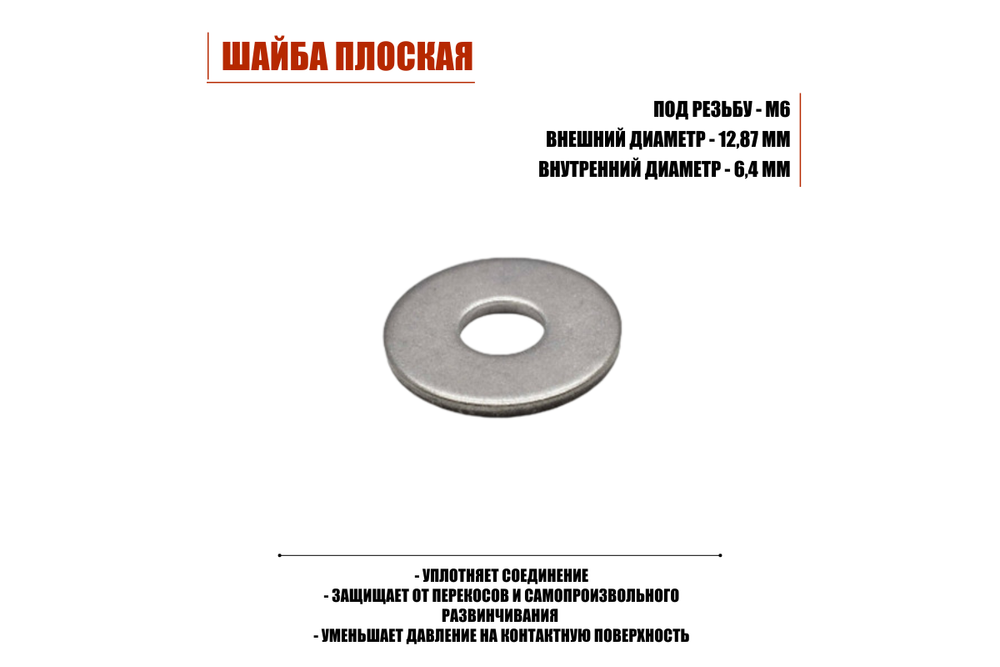 Крепление Mobicent M6x20, 20 шт