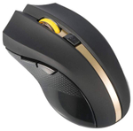Беспроводная мышь OKLICK 495MW Gold/Black
