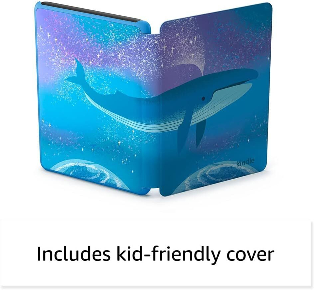 Электронная книга Amazon Kindle Kids 2022 16Gb Space Whale