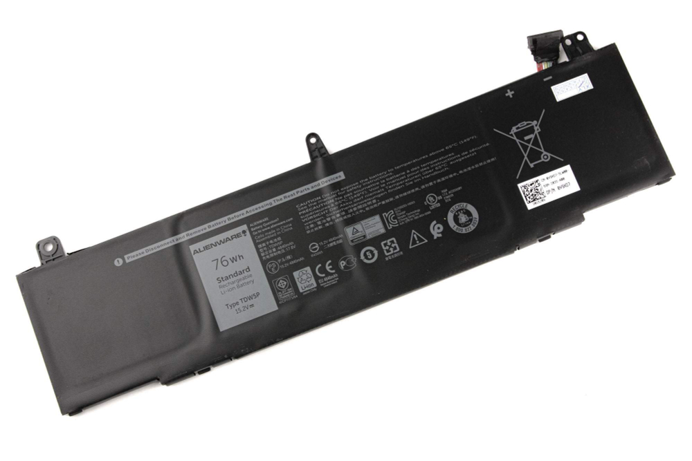 Аккумулятор для ноутбука Dell Alienware 13 R3 (15.2V 4840mAh) ORG  04RRR3 TDW5P