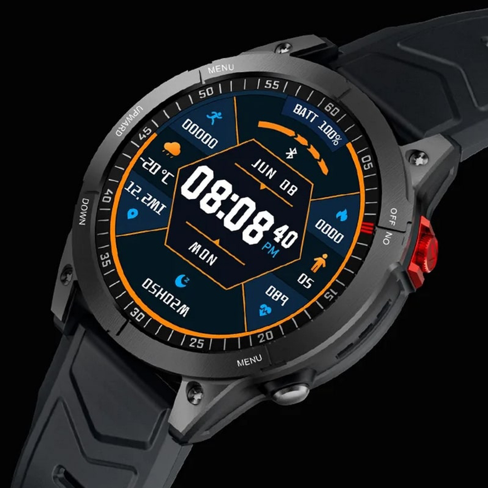 Смарт-часы SmartWatch GS WEAR FENIX 7, Black