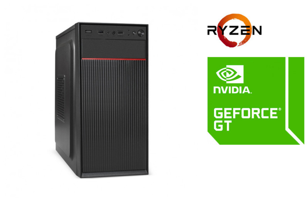 Системный блок TopComp MG 51982402 Ryzen 3 4100/GT 710/SSD 480GB/RAM 8GB