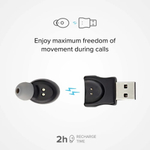 Беспроводная гарнитура SBS Mobile BT290, Bluetooth 5.0, черная (TEEARBT290K)