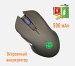 Беспроводная игровая мышь NoBrand М6 черный