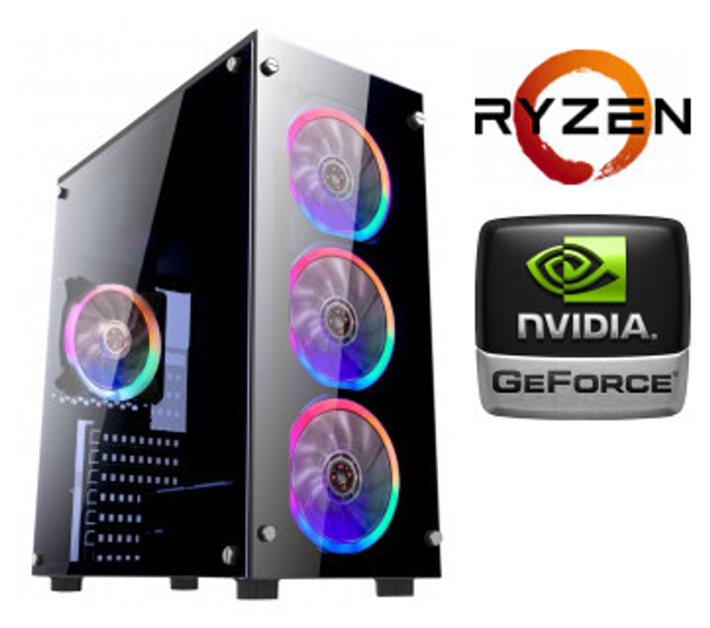 Системный блок TopComp AK 121956867 Ryzen 5 5600X/RTX 3060/SSD 480GB/HDD 1TB/RAM 16GB
