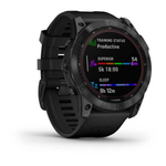 Умные часы Garmin Fenix 7X Sapphire Solar, черный