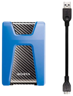 Внешний жесткий диск ADATA DashDrive Durable HD650 1ТБ (AHD650-1TU31-CBL)