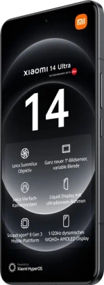 Смартфон Xiaomi 14 Ultra, 12 ГБ/256 ГБ, 2 Nano-SIM, черный