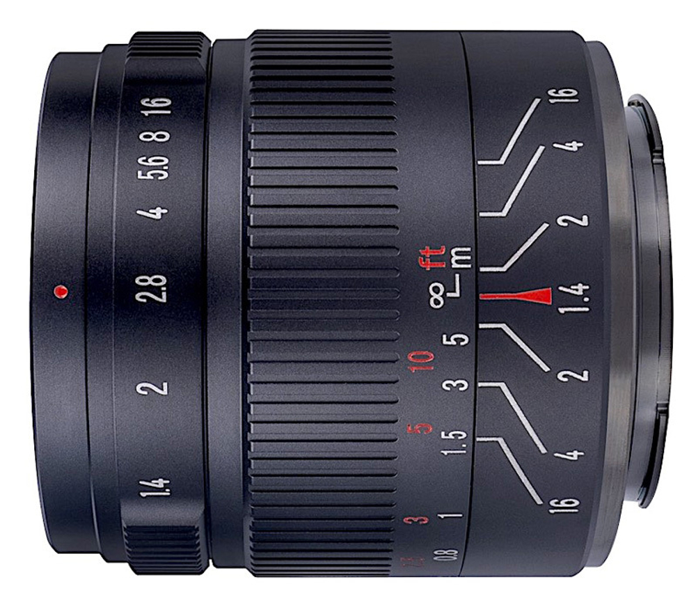 Объектив 7artisans 55mm f/1.4 II Nikon Z (APS-C)