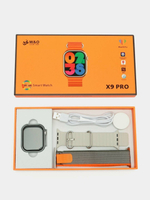 Смарт-часы W&O X9 Pro серебристый/серый (1000777-3)
